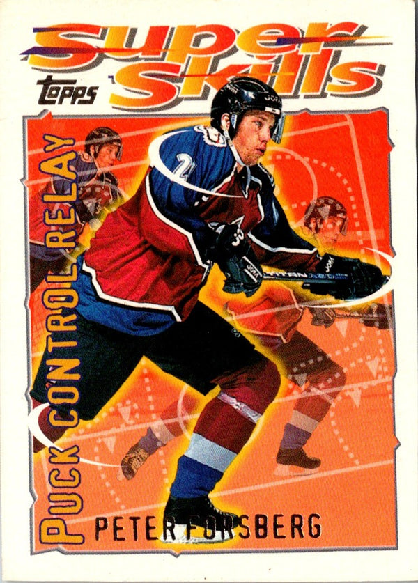 1995 Topps Super Skills Peter Forsberg #18