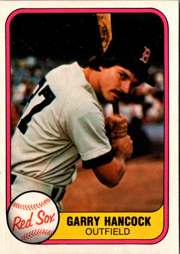 1981 Fleer Garry Hancock #229