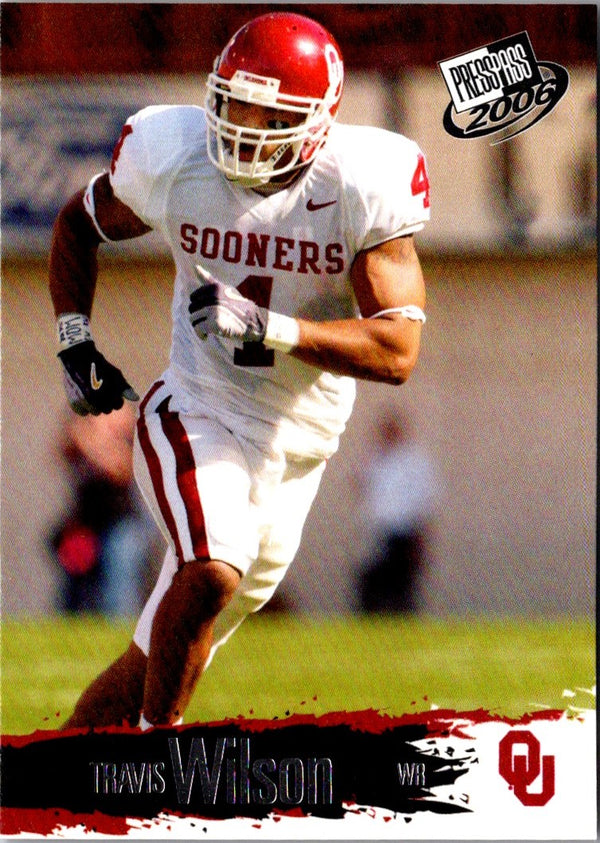 2006 Press Pass Travis Wilson #28
