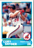 1988 Score Young Superstars I Cory Snyder