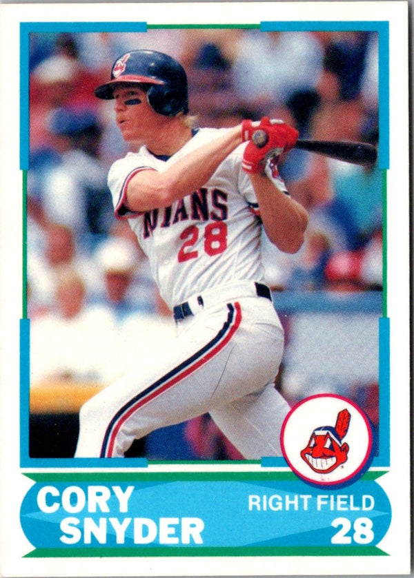 1988 Score Young Superstars I Cory Snyder #40