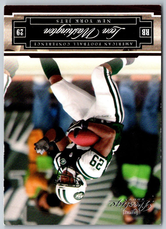 2007 Playoff Prestige Leon Washington #102