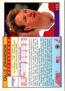 1991 Score American Calle Johansson