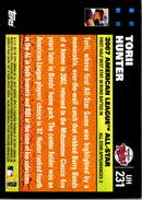 2007 Topps Updates & Highlights Torii Hunter