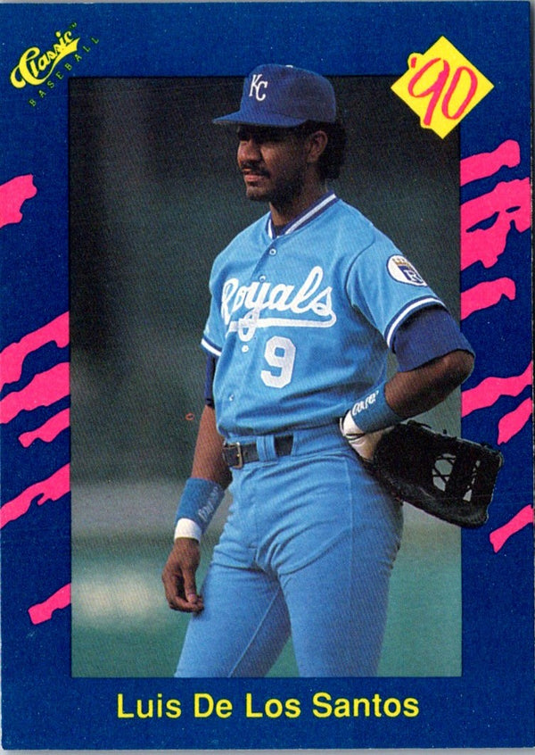 1990 Classic Blue Luis De Los Santos #9