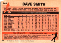 1983 O-Pee-Chee Dave Smith #247