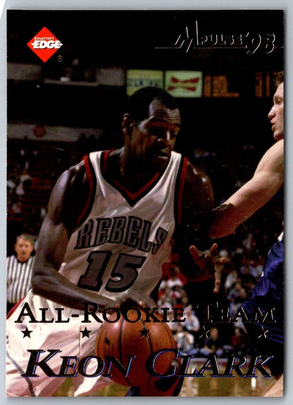 1998 Collector's Edge Impulse Keon Clark #50