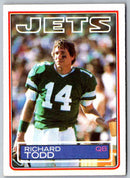 1983 Topps Richard Todd
