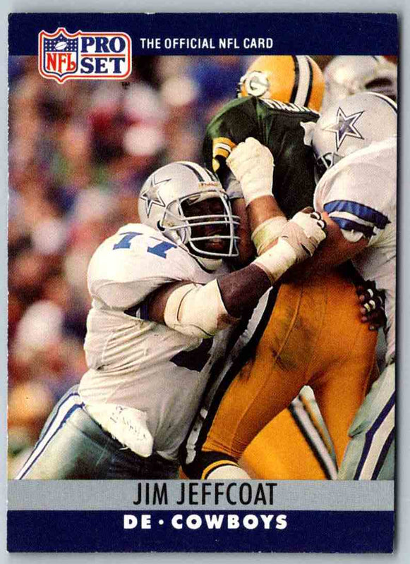 1990 Proset Jim Jeffcoat #80