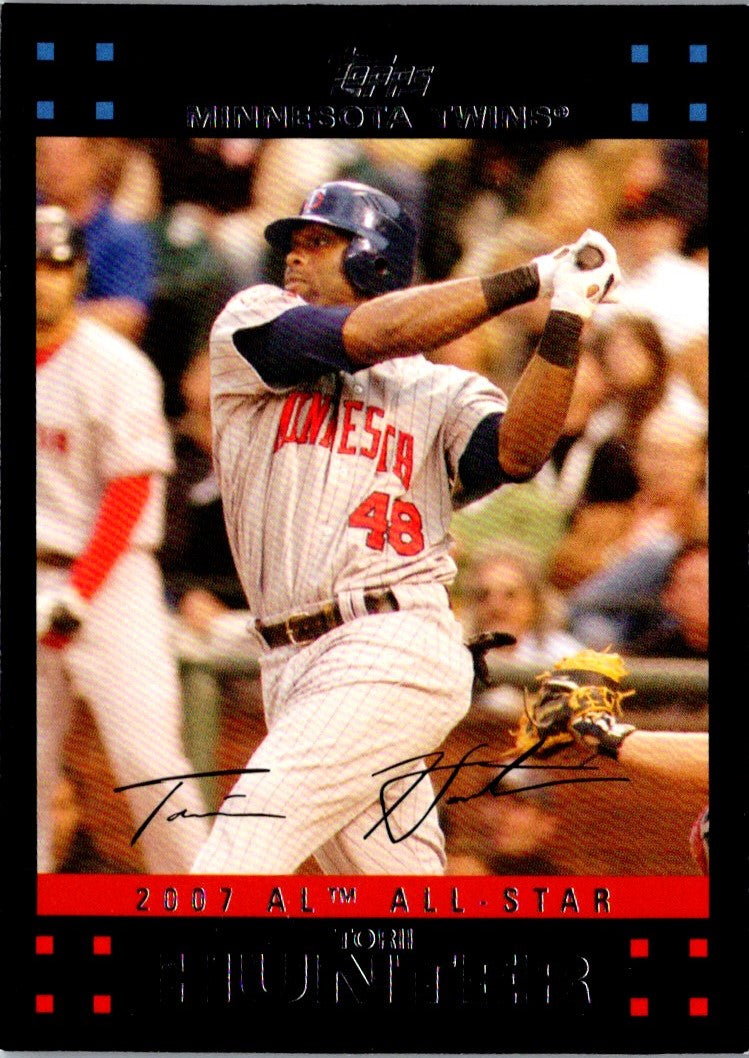 2007 Topps Updates & Highlights Torii Hunter