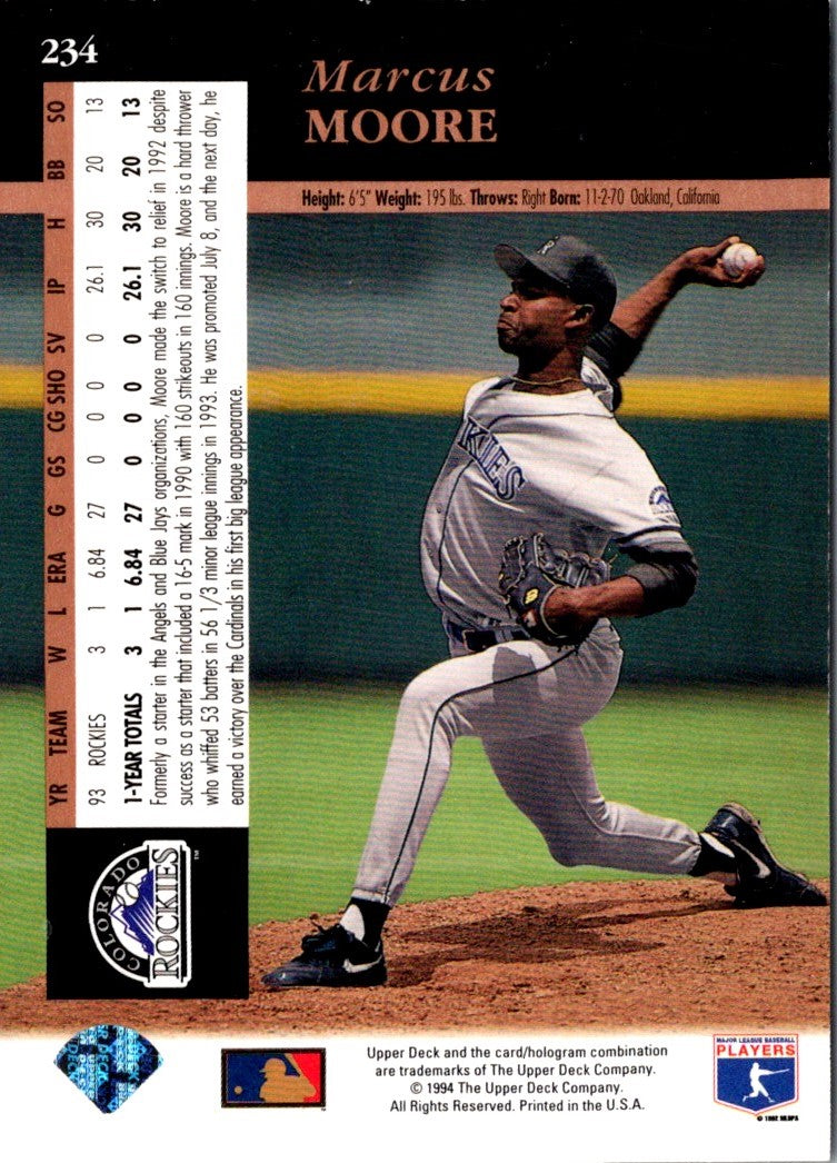 1994 Bowman Marcus Moore