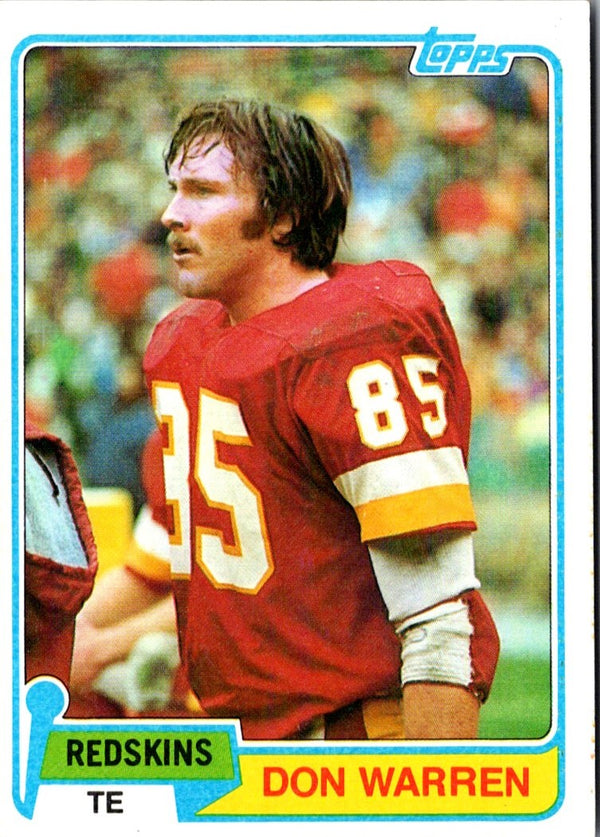 1981 Topps Don Warren #84