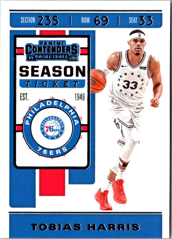 2019 Panini Contenders Tobias Harris #97