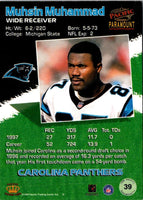 1998 Pacific Paramount Muhsin Muhammad #39