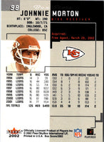 2002 Fleer Box Score Johnnie Morton #98