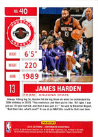 2019 Panini Contenders James Harden #40