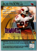 1997 Topps Finest Football Rob Moore