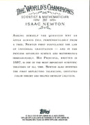 2010 Topps Allen & Ginter Isaac Newton
