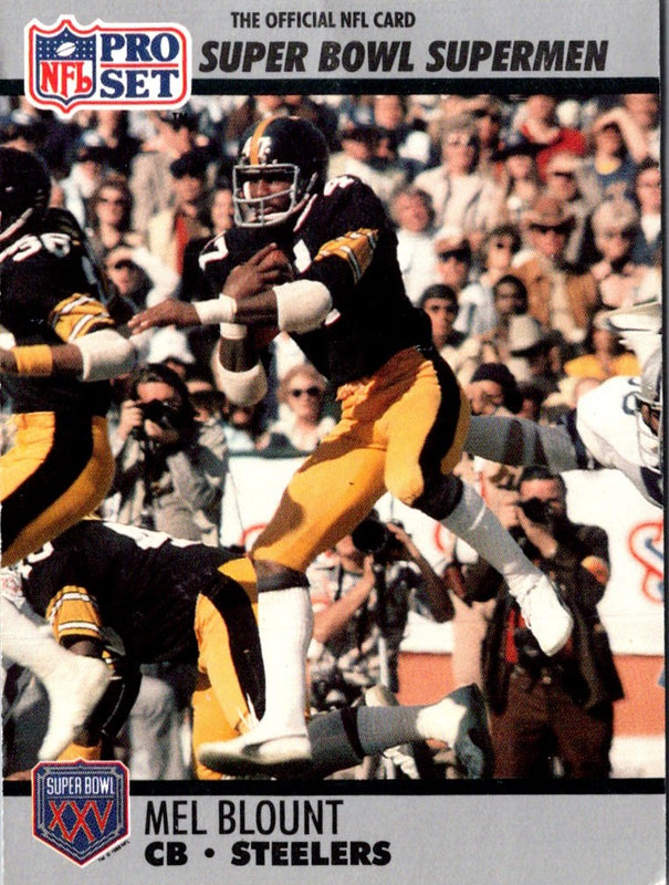 1990 Pro Set Super Bowl 160 Mel Blount #101