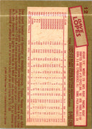 1985 O-Pee-Chee Dave Lopes