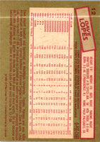 1985 O-Pee-Chee Dave Lopes #12