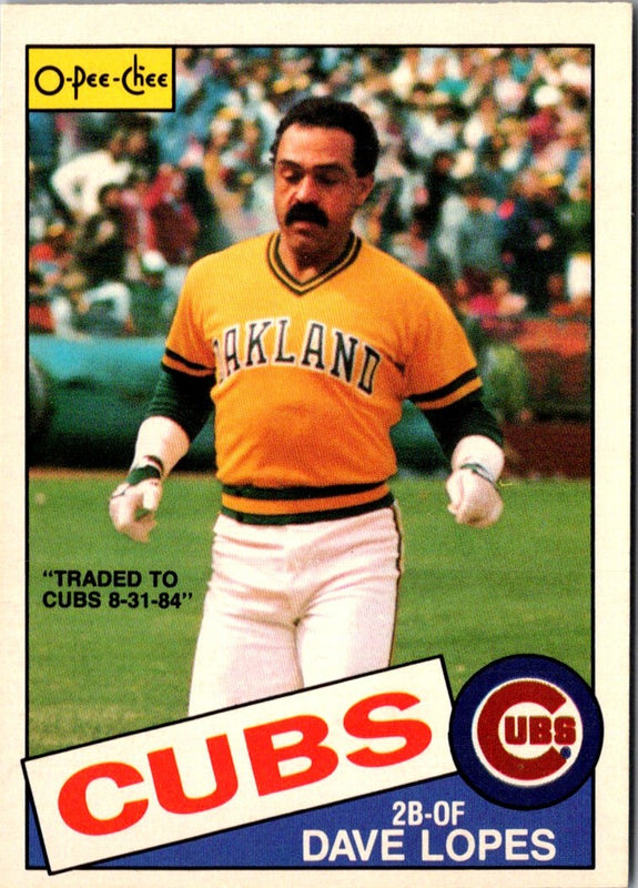 1985 O-Pee-Chee Dave Lopes #12