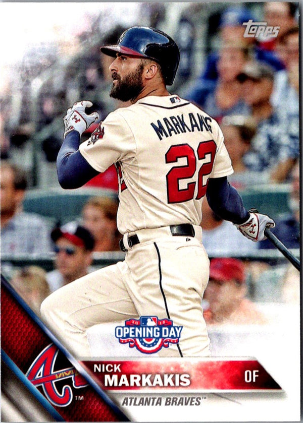 2016 Topps Opening Day Nick Markakis #OD-149