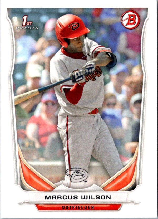 2014 Bowman Draft Picks & Prospects Marcus Wilson #DP63