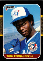 1987 Leaf Tony Fernandez #106