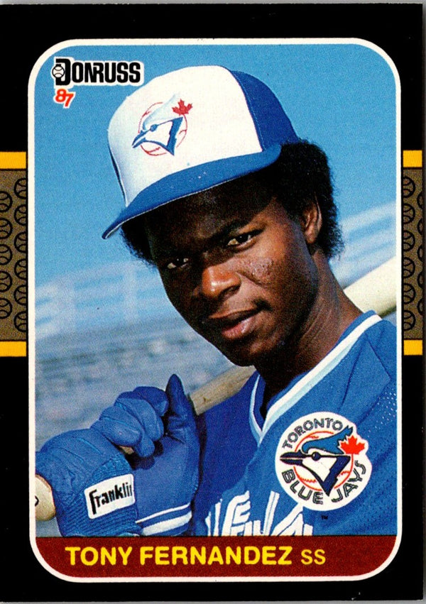 1987 Leaf Tony Fernandez #106