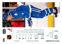 1990 Upper Deck Curtis Leschyshyn #295 Rookie