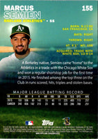 2016 Stadium Club Marcus Semien #155
