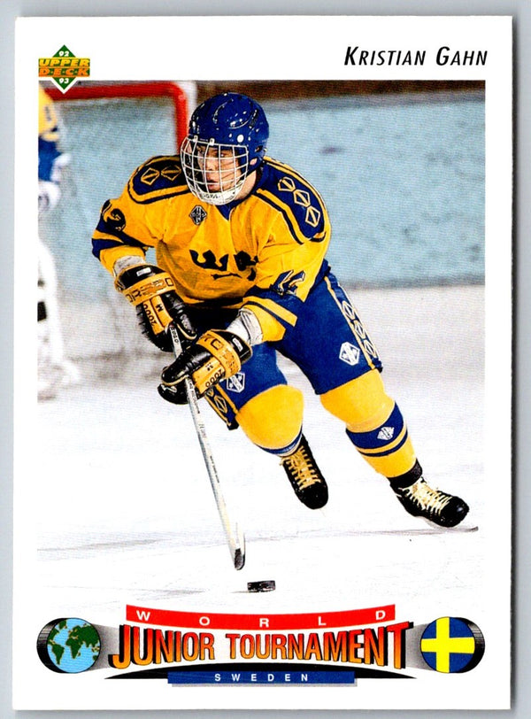 1992 Upper Deck Kristian Gahn #232 Rookie