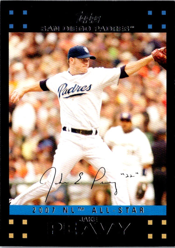 2007 Topps Updates & Highlights Jake Peavy #UH243