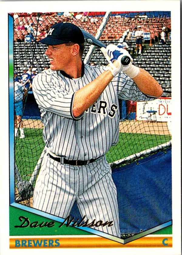 1994 Topps Gold Dave Nilsson #548