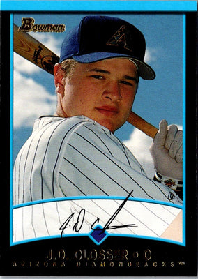 2001 Bowman Draft Picks & Prospects J.D. Closser #BDP63