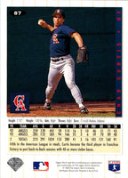 1994 Collector's Choice Chad Curtis #87 Silver Signature
