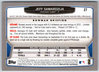 2014 Bowman Jeff Samardzija #27