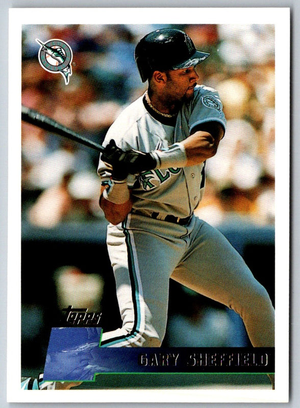 1996 Topps Gary Sheffield #80