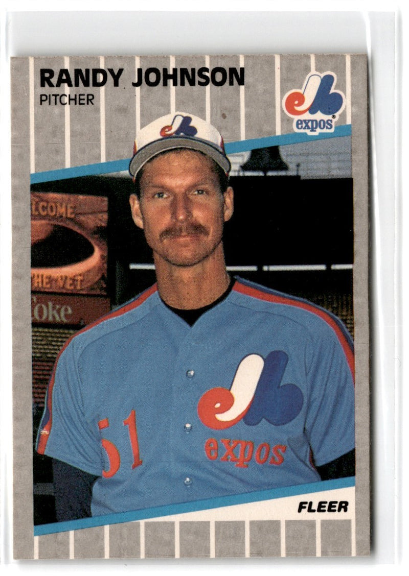 1989 Fleer Randy Johnson