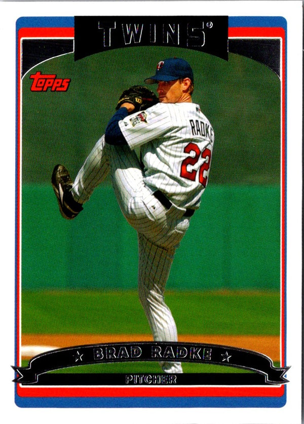 2006 Topps Brad Radke #86