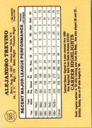 1985 Donruss Alex Trevino