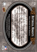 2009 Upper Deck A Piece of History Hollywood Sign Debuts