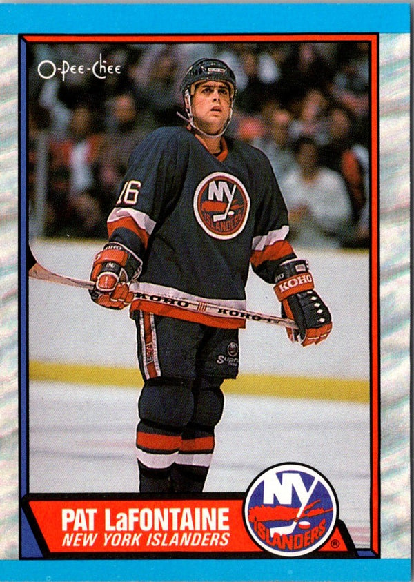 1989 O-Pee-Chee Pat LaFontaine #60