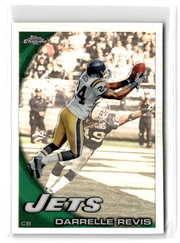 2010 Topps Chrome Darrelle Revis #C115 Refractor