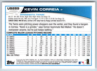 2013 Topps Update Kevin Correia #US289