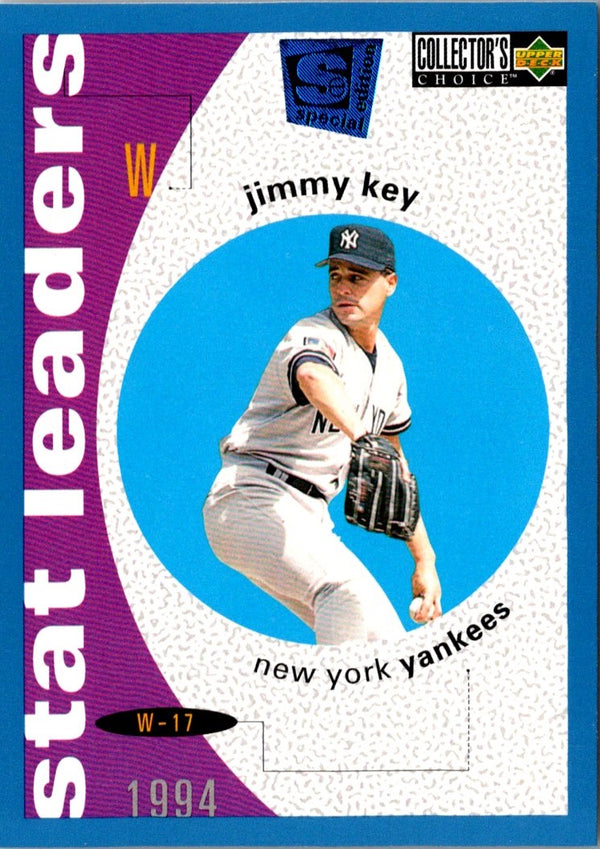 1995 Collector's Choice SE Jimmy Key #141