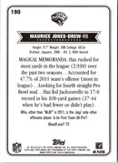 2012 Topps Magic Maurice Jones-Drew