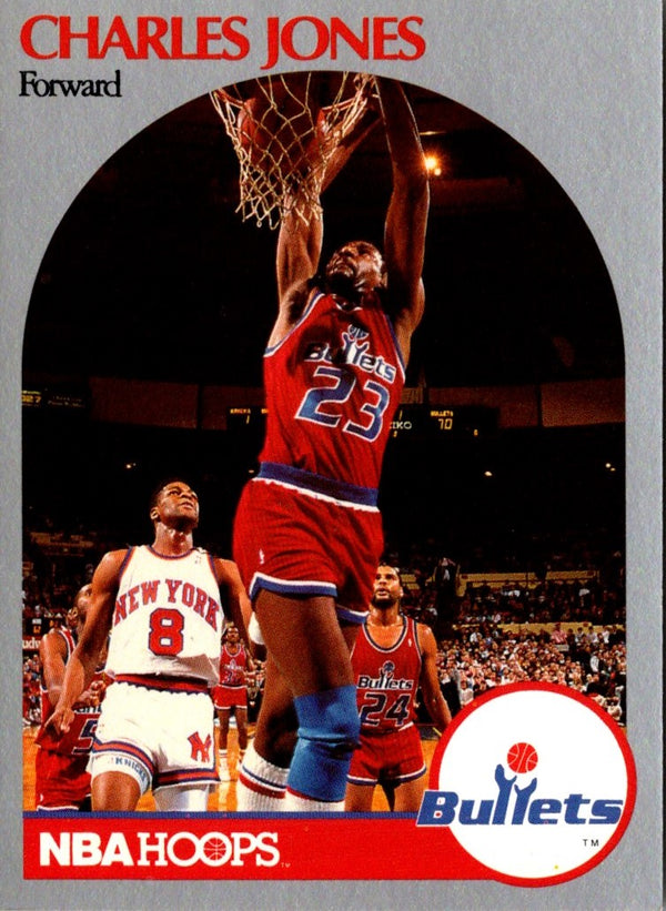 1990 Hoops Charles Jones #299 Rookie