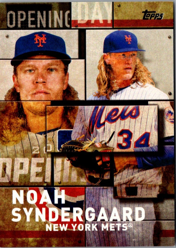 2018 Topps MLB Opening Day Noah Syndergaard #OD-9
